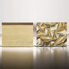 Gold ,Metallic Foiled Leather Pig Skin : (0.6-0.7mm 1.5oz) 15