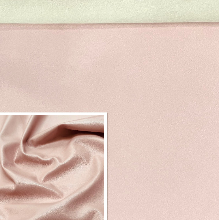 Pearlised Baby Pink, Leather Skin: Italian Lamb Nappa (0.6-0.7mm 1.5oz) 10 Discontinued