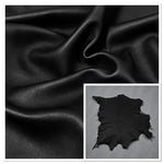 Pittards Gloving Leather Black : 1.3mm Water Resistant Lambskin (Ex Pittards Stock) WR100X 1.3mmBlack