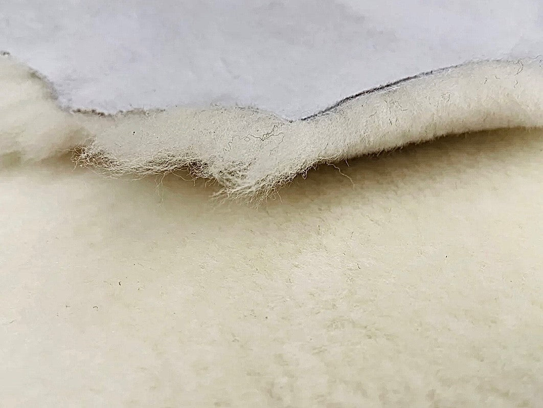 Natural Crust Straight Wool Shearling : Suitable For Dyes (10mm or 12m ...