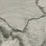 Silver-Grey Merino : 10mm Ironed Wool Sheepskin With Nappalan Reverse (Ref-gh.eol) Bundle 318