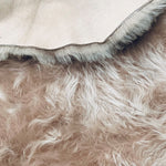 Large Toscana Soft-Pink : 9 Piece Shearling Bundle With Suede Reverse (Ref-gh.eol) Bundle 320