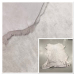 Silver-Grey Merino : 12mm 8 x Piece Ironed Wool Sheepskin With Nappalan Reverse (Ref-gh.eol) Bundle 347