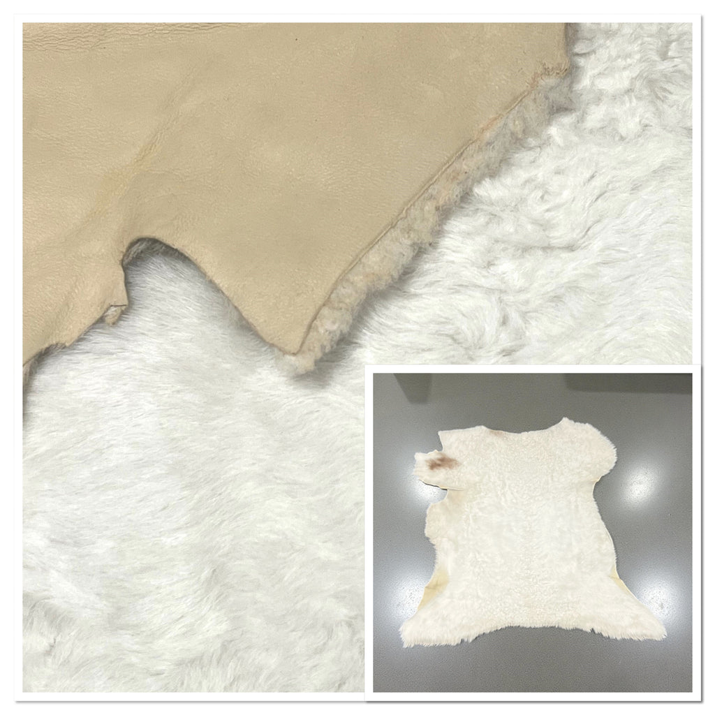 Cream LaCon Sheepskin With Nappalan Reverse (Ref-gh.eol) Bundle 364