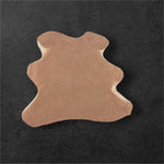 Merino Curly Beige : 10mm Curly Wool 5 Piece Sheepskin Bundle with Suede Reverse (Ref-gh.eol) Bundle 377