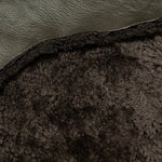 Semi Curl Merino Brown : 12mm 5 Piece Sheepskin Bundle (Ref-gh.eol) Bundle 382