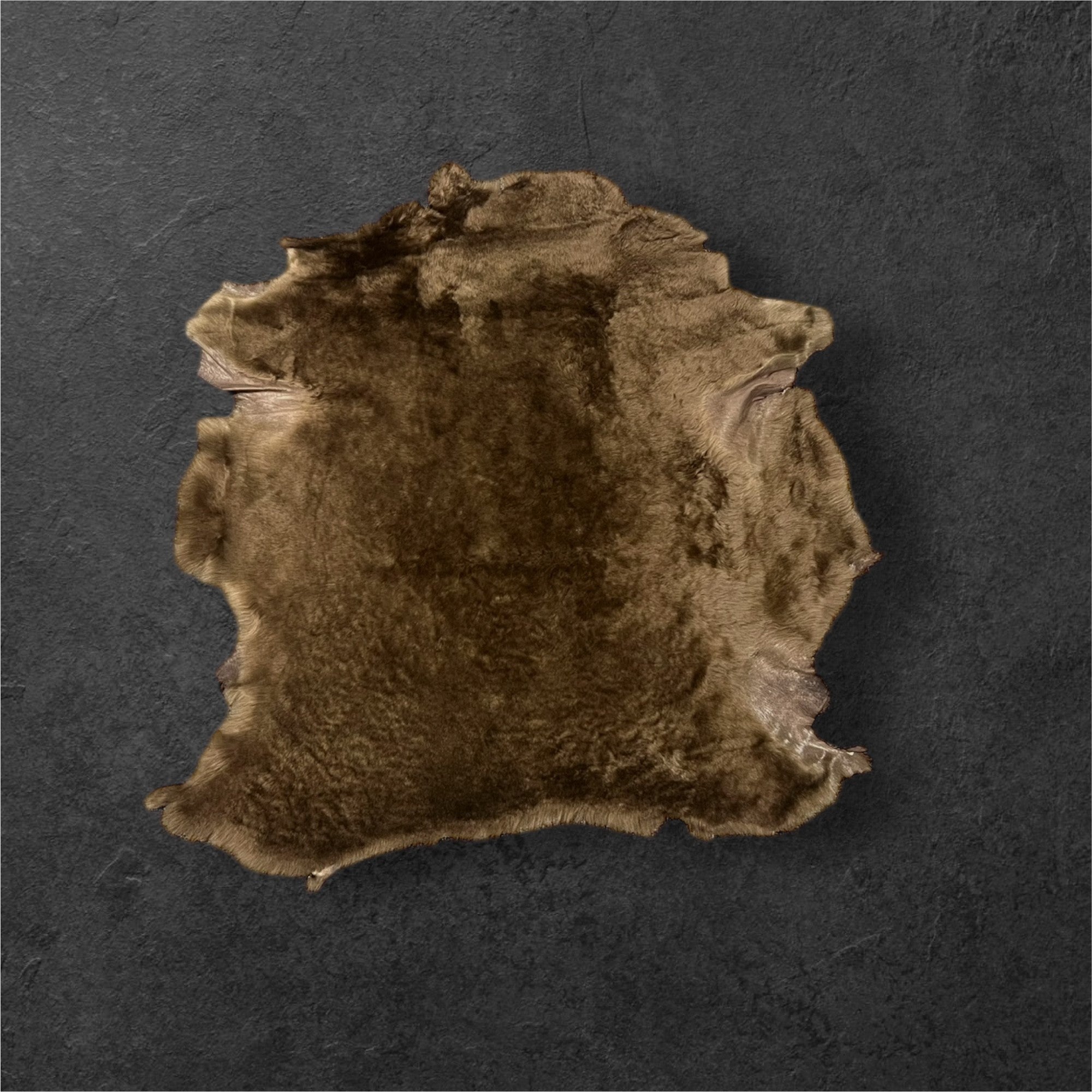 Semi Curl Merino Brown : 12mm 10 Piece Sheepskin Bundle (Ref-gh.eol) Bundle 383