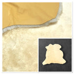 Lemon Merino :10mm Ironed Wool 4 Piece Bundle with Nappalan Reverse (Ref-gh.eol) Bundle 384