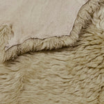 Long Haired Biscuit Sheepskin : 9 Piece Shearling Bundle With Suede Reverse (Ref-gh.eol) Bundle 389 x2