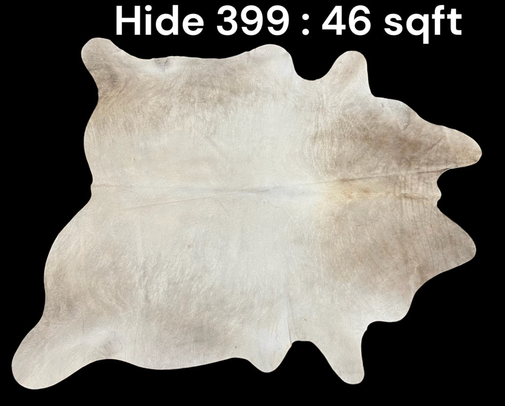 Natural Hair On Cow Hide : This Hide Is Perfect For Wall Hanging, Leather Rugs, Leather Upholstery & Leather Accessories. (Hide399)