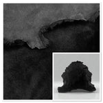 Aviator Black 15mm : 3 x Piece Bundle with Suede Reverse (Bundle 408)