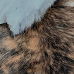 Long Haired Sheepskin Tri-Colour : 10 Piece Shearling Bundle With Suede Reverse (Ref-gh.eol) Bundle 418