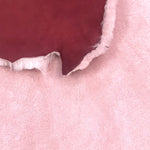 Ironed Sheepskin Pink 15mm : 8 Piece Shearling Bundle With Suede Reverse (Ref-gh.eol) Bundle 423