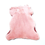 Ironed Sheepskin Pink 15mm : 8 Piece Shearling Bundle With Suede Reverse (Ref-gh.eol) Bundle 423