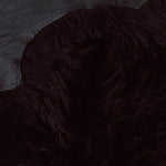 Wavy Sheepskin Dark Brown : 9 Piece Shearling Bundle With Nappalan Reverse (Ref-gh.eol) Bundle 425