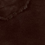 Curly Sheepskin Brown : 4 Piece Shearling Bundle With Suede Reverse (Ref-gh.eol) Bundle 432