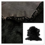 Toscana Black : 12 Piece Shearling Bundle With Distressed Nappalan Reverse (Ref-gh.eol) Bundle 445