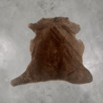 Ironed Merino Brown : 10mm 7 Piece Sheepskin Bundle with Suede Reverse (Ref-gh.eol) Bundle 446