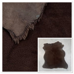 Curly Merino Brown : 10mm 8x  Piece Sheepskin Bundle (Ref-gh.eol) Bundle 447