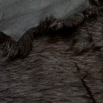 Long Haired Sheepskin Dark Brown : 9 Piece Shearling Bundle With Nappalan Reverse (Ref-gh.eol) Bundle 453