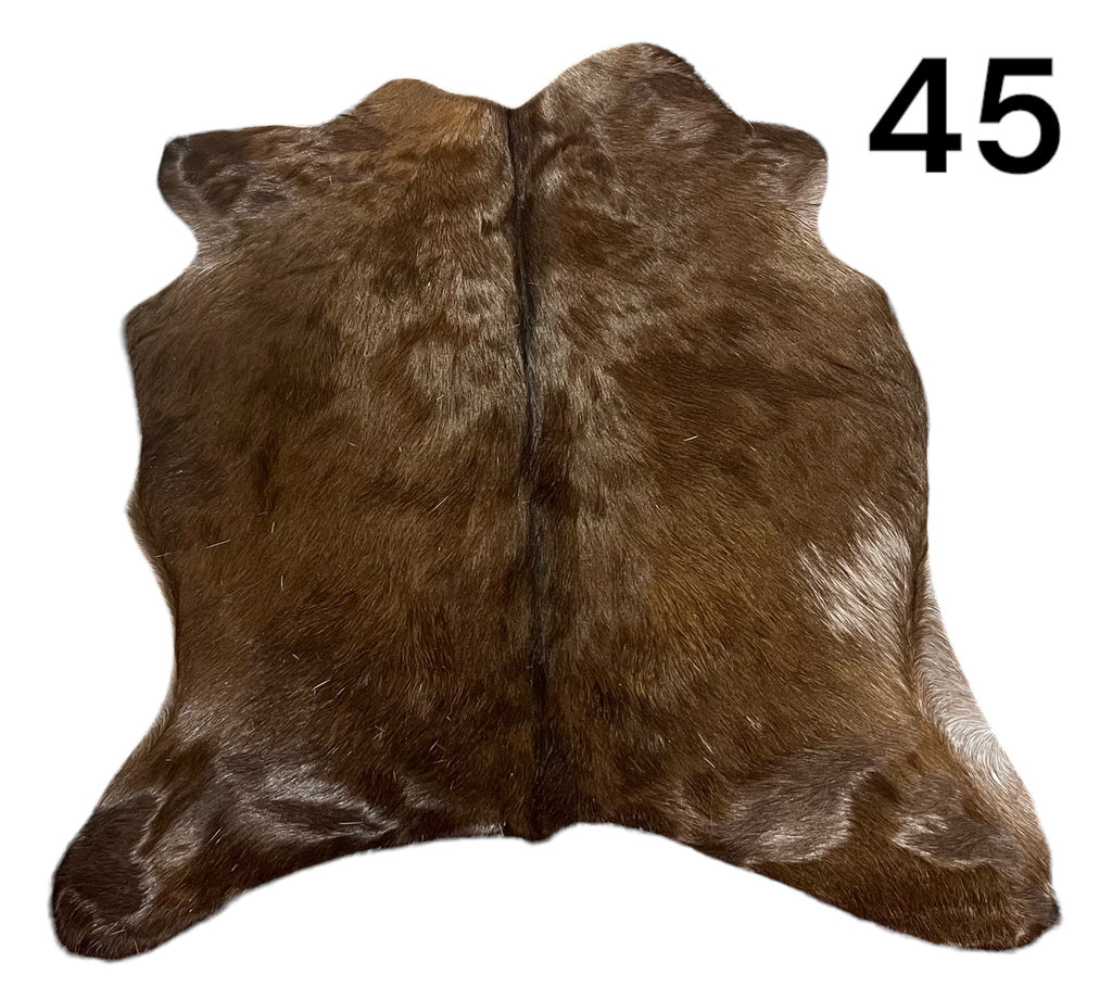 Natural Hair-On Goat Hide : Perfect as a Rug or Throw Also for Making Bags & Accessories (45)