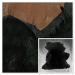 Shaved Toscana Black : 7 Piece Shearling Bundle With Nappalan Reverse (Ref-gh.eol) Bundle 463