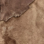 Shaved Sheepskin Brown B-Grade : 20 Piece Low Quality Shearling Bundle With Suede Reverse (Ref-gh.eol) Bundle 464