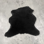 Curly Merino Black : 12mm x5 Piece Sheepskin Bundle with Nappalan Reverse (Ref-gh.eol) Bundle 466