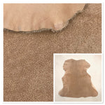 Curly Merino Light-Brown : 8mm x9 Piece Sheepskin Bundle with Nappalan Reverse (Ref-gh.eol) Bundle 569