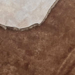 Ironed Merino Brown : 10mm 15 Piece Sheepskin Bundle with Suede Reverse (Ref-gh.eol) Bundle 482