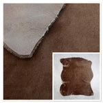 Ironed Merino Brown : 10mm 10x Piece Sheepskin Bundle with Suede Reverse (Ref-gh.eol) Bundle 490