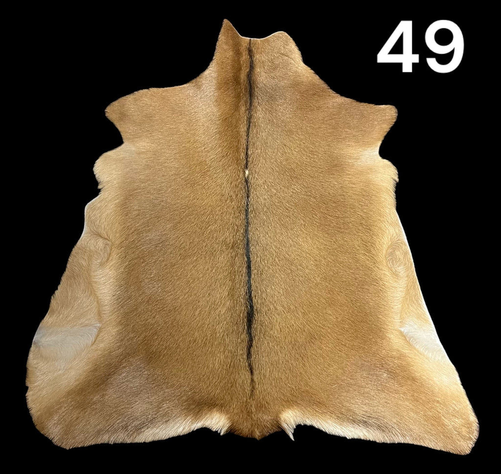 Natural Hair-On Goat Hide : Perfect as a Rug or Throw Also for Making Bags & Accessories (49)