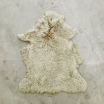 Wavy Sheepskin Cream : 4x Piece Shearling Bundle With Suede Reverse (Ref-gh.eol) Bundle 504