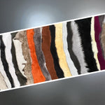 Smaller Sheepskin Mystery Bundle : 50 Pieces of various sheepskin (Ref-gh.eol) Perfect for Crafts & Accessories.