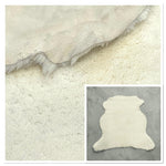 Large Sheepskin Cream : 4x Piece Curly Shearling Bundle With Suede Reverse (Ref-gh.eol) Bundle 534