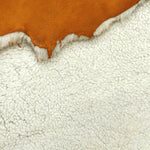UK Sheepskin Cream :14mm Curly Wool 4 Piece Bundle with Suede Reverse (Ref-gh.eol) Bundle 537