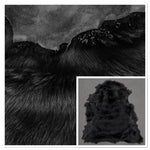 Toscana Dark-Grey : 5 Piece Shearling Bundle With Suede Reverse (Ref-gh.eol) Bundle 538