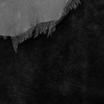 Merino Darkest Grey : 10mm Ironed Wool 10x Piece Bundle with Nappalan Reverse (Ref-gh.eol) Bundle 542
