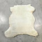 UK Sheepskin Cream :14mm Curly Wool 8x Piece Bundle with Suede Reverse (Ref-gh.eol) Bundle 545