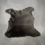 Ironed Merino Grey-Brown : 12mm x7 Piece Sheepskin Bundle with Suede Reverse (Ref-gh.eol) Bundle 548