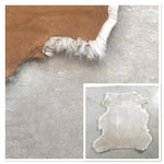 Australian Merino Dove : 4x Piece Curly Sheepskin Bundle (Ref-gh.eol) Bundle 556