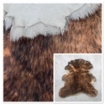 Toscana Tri-Colour : 4x Piece Shearling Bundle With Suede Reverse (Ref-gh.eol) Bundle 560