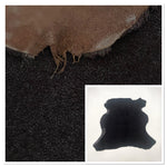Curly Merino Brown : 12mm 6x Piece Sheepskin Bundle with Suede Reverse (Ref-gh.eol) Bundle 562