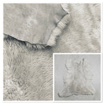 Soft-Wavy Sheepskin Grey : 15x Piece Shearling Bundle With Suede Reverse (Ref-gh.eol) Bundle 571