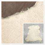 Cream Sheepskin : 8x Piece Ironed Shearling Bundle With Suede Reverse (Ref-gh.eol) Bundle 572