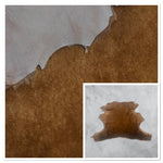 Brown Merino : 12mm 4x Piece Ironed Wool Sheepskin With Nappalan Reverse (Ref-gh.eol) Bundle 573