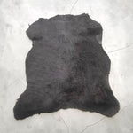 UK Sheepskin Grey :14mm Curly Wool 7x Piece Bundle with Suede Reverse (Ref-gh.eol) Bundle 574