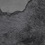 UK Sheepskin Grey :14mm Curly Wool 7x Piece Bundle with Suede Reverse (Ref-gh.eol) Bundle 574
