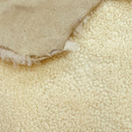Curly Sheepskin Cream : 7x Piece B-Grade Shearling Bundle With Suede Reverse (Ref-gh.eol) Bundle 581