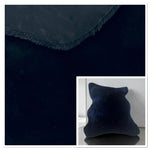 Dark Navy Merino : 12mm 3x Piece Ironed Wool Sheepskin With Suede Reverse (Ref-gh.eol) Bundle 582